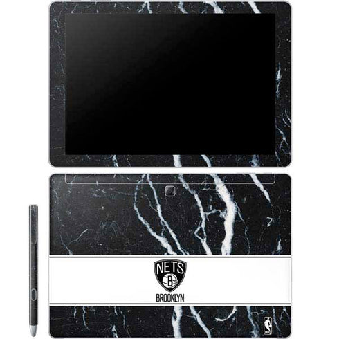 NBA Brooklyn Nets Marble Galaxy Book 12in Skin
